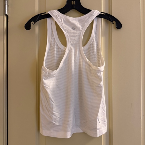 Lululemon White Racerback Tank - Picture 2 of 2